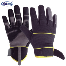 NMSAFETY Good quality multi-color durable using auto mechanic gloves driver style